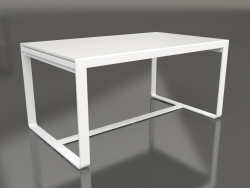 डाइनिंग टेबल 150 (डेकटन जेनिथ, सफेद)