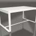 3D modeli Yemek masası 150 (DEKTON Zenith, Beyaz) - önizleme
