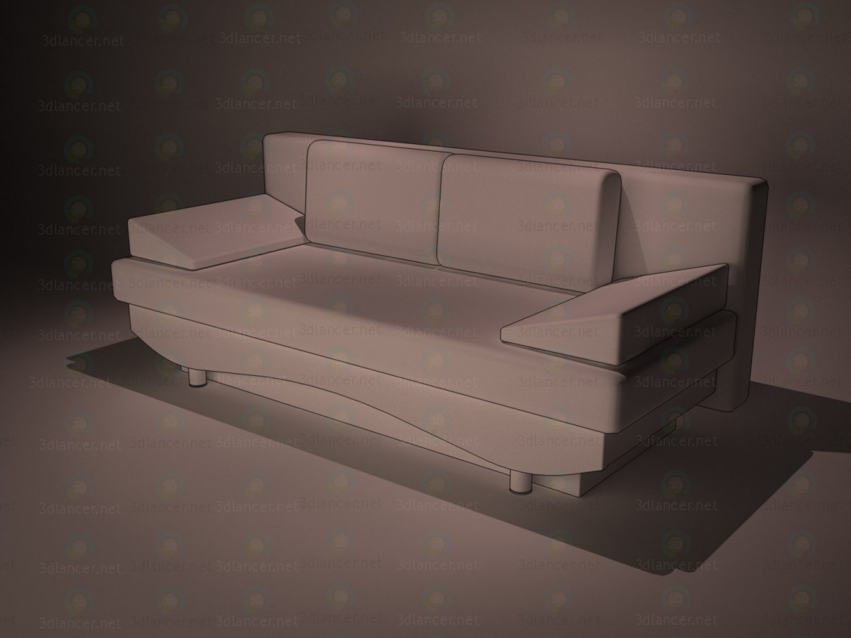 3d model Sofa - preview 3d model Sofa - preview