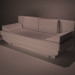 3D Modell Sofa - Vorschau