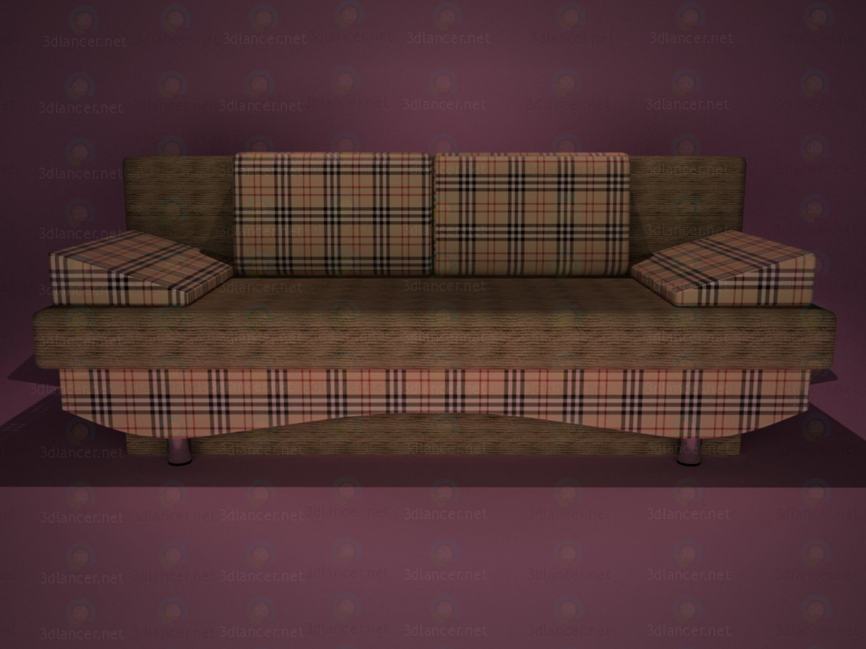 3d model Sofa - preview 3d model Sofa - preview