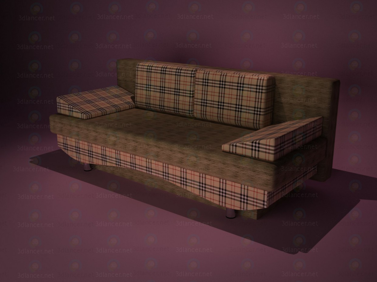 3D Modell Sofa - Vorschau