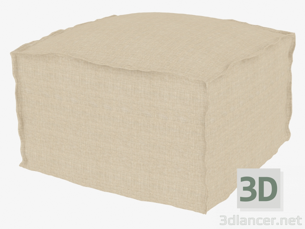 3d model Coffee table square SABENA END TABLE (7801.1002.Beige) - preview