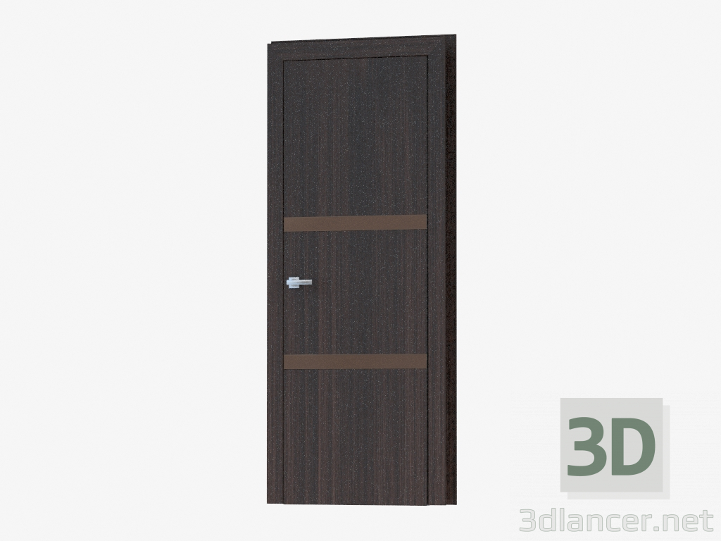 3d model Puerta de interroom (19.30 bronza) - vista previa