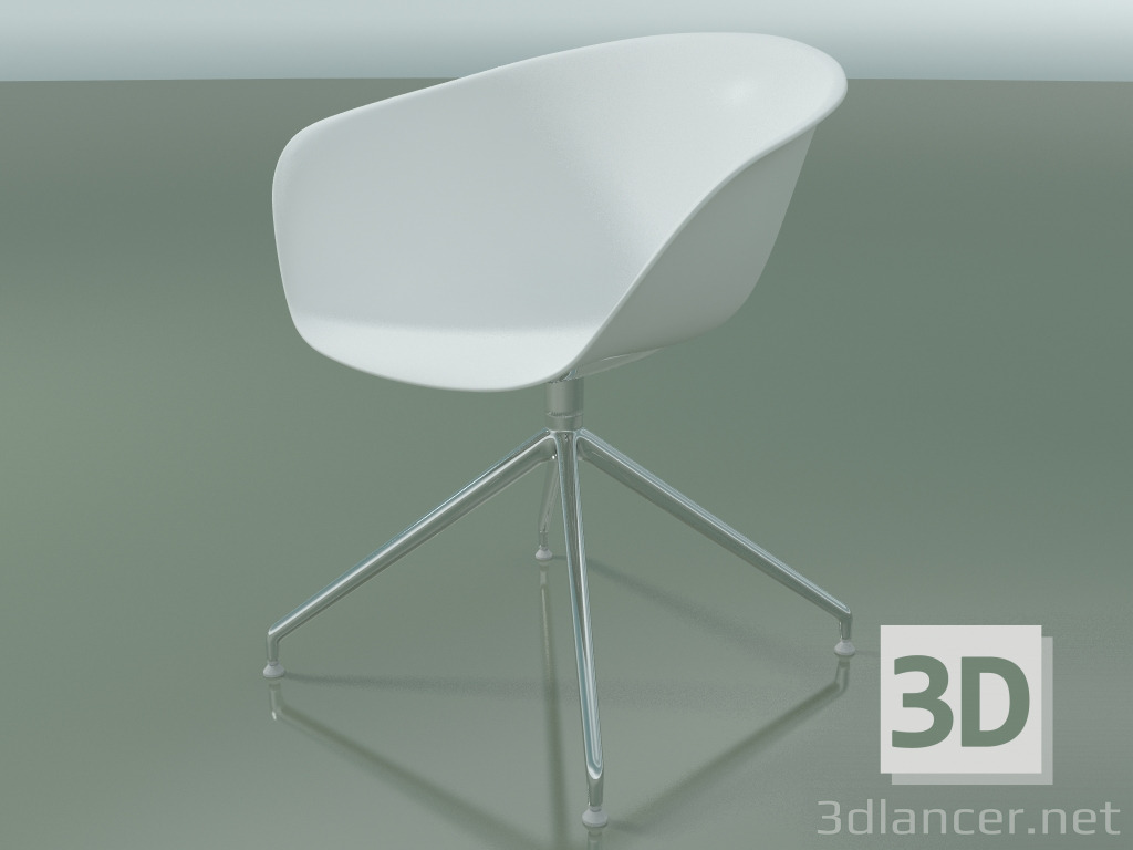 modèle 3D Chaise 4206 (sur un survol, tournant PP0001) - preview