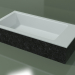 3D modeli Tezgah üstü lavabo (01R141102, Nero Assoluto M03, L 72, P 36, H 16 cm) - önizleme