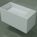 3D modeli Duvara monte lavabo (02UN42102, Glacier White C01, L 72, P 36, H 36 cm) - önizleme