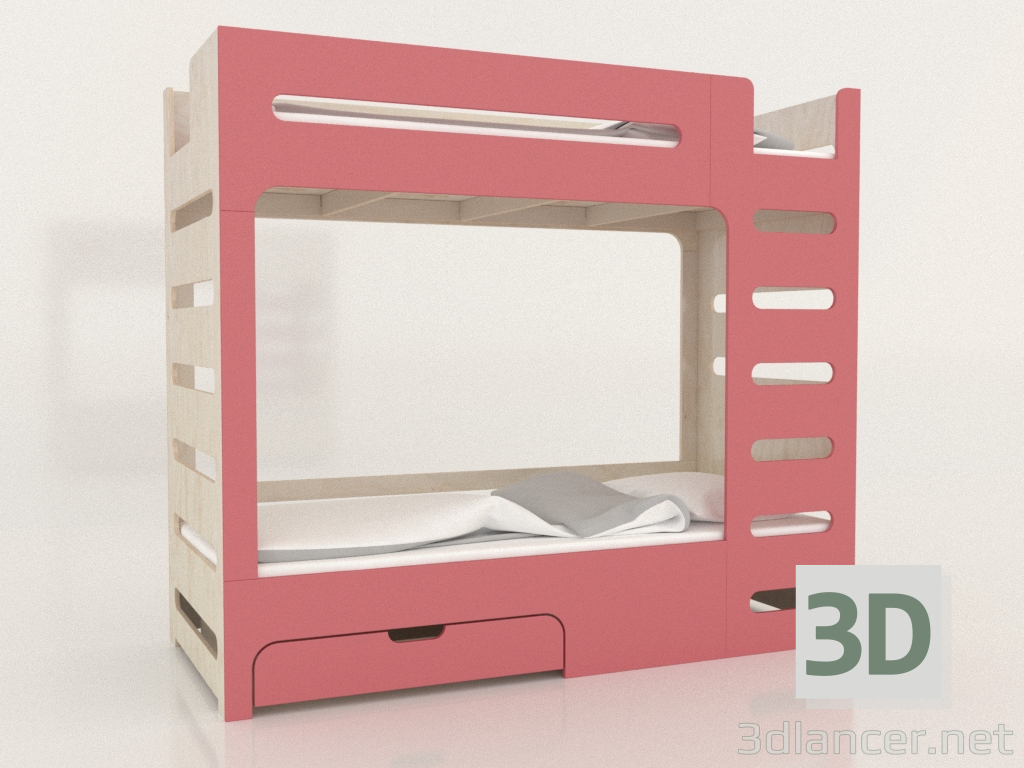 3D Modell Etagenbett MOVE ER (UEMER2) - Vorschau
