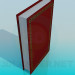 3D modeli Kalın bir kitap - önizleme
