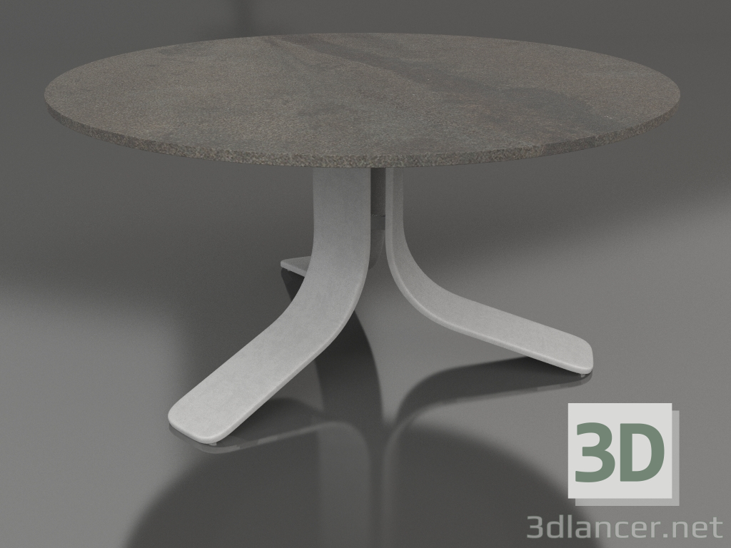 modèle 3D Table basse Ø80 (Gris Agate, DEKTON Radium) - preview