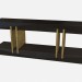 modèle 3D Console rectangulaire de bois Art déco Norma Z01 - preview