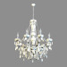 3d model Chandelier A8888LM-8WH - preview