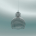 3d model Lámpara colgante Mega Bulb (SR2, Ø18cm, 23cm, cristal plateado con cordón transparente) - vista previa