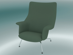 Doze lounge chair (Forest Nap 952, Chrome)