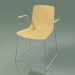 3d model Chair 3909 (on rails, with armrests, natural birch) - preview