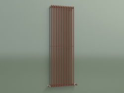 Radiador vertical ARPA 1 (1520 14EL, marrom cobre RAL 8004)