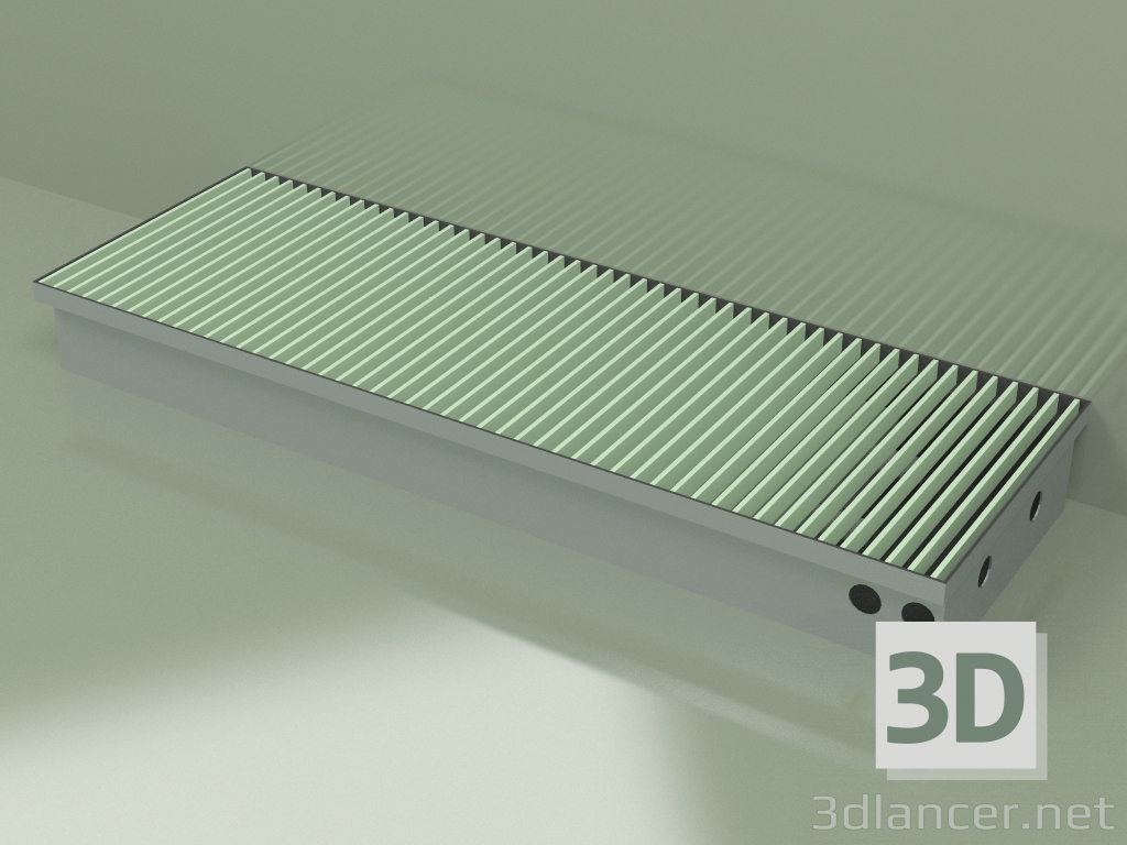 3D modeli Kanal konvektörü - Aquilo FMK (340x1000x110, RAL 6019) - önizleme