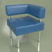 3d model Corner section Business (Blue leather) - preview