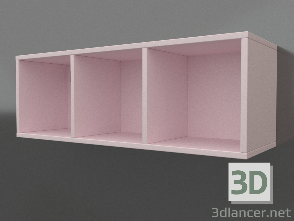 3D Modell Bücherregal-MODUS U (PPDUA2) - Vorschau