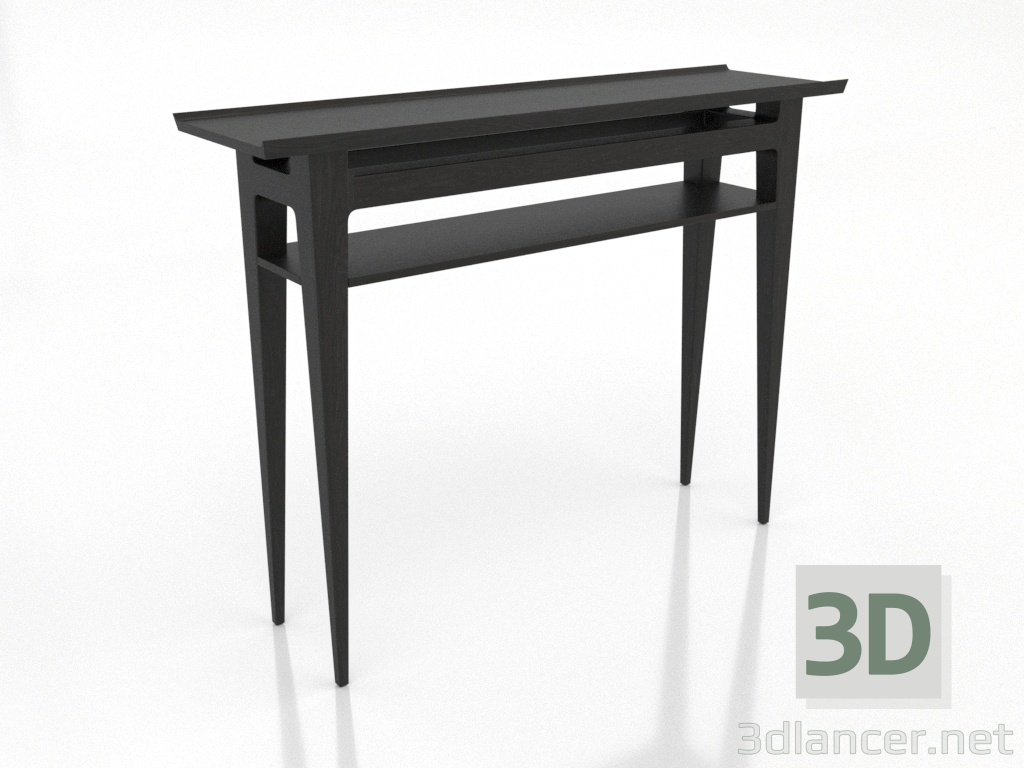 modèle 3D Console OSCAR (bois) - preview modèle 3D Console OSCAR (bois) - preview