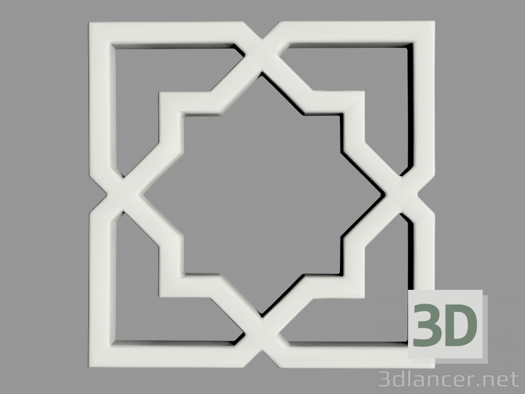 modello 3D Piastrelle 3D (№16) - anteprima