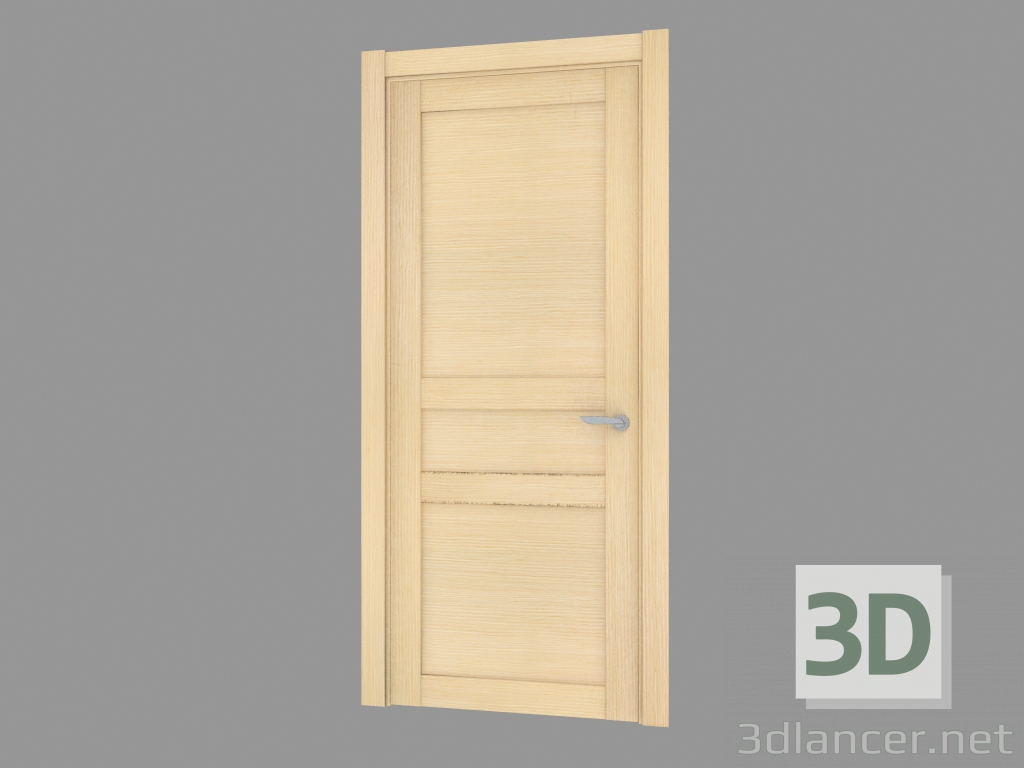 3d модель Дверь межкомнатная 4 – превью
