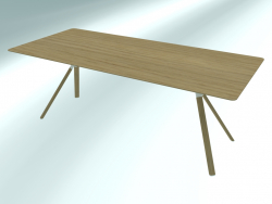 Table rectangulaire FORK (P128 200X90)