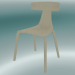 3d модель Стілець REMO wood chair (1415-10, ash chalk) – превью