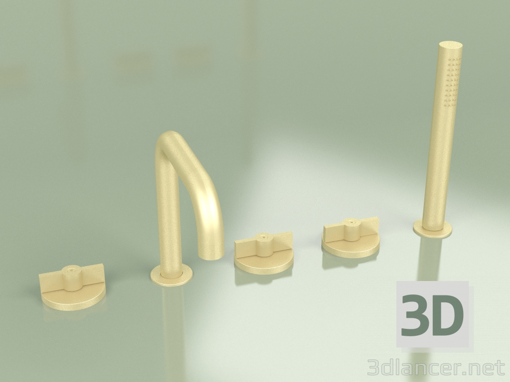 3D Modell Mischer mit Schwenkauslauf und Hydro-Progressivmischer (19 98, OC) - Vorschau