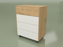 Chest of drawers CN 300 (Loft, White)