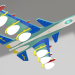 modèle 3D Plafonnier Bomber (074506) - preview