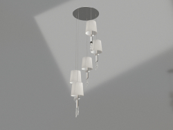 Hanging chandelier (3857)