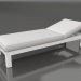 3D Modell Liegestuhl (Weiß) - Vorschau