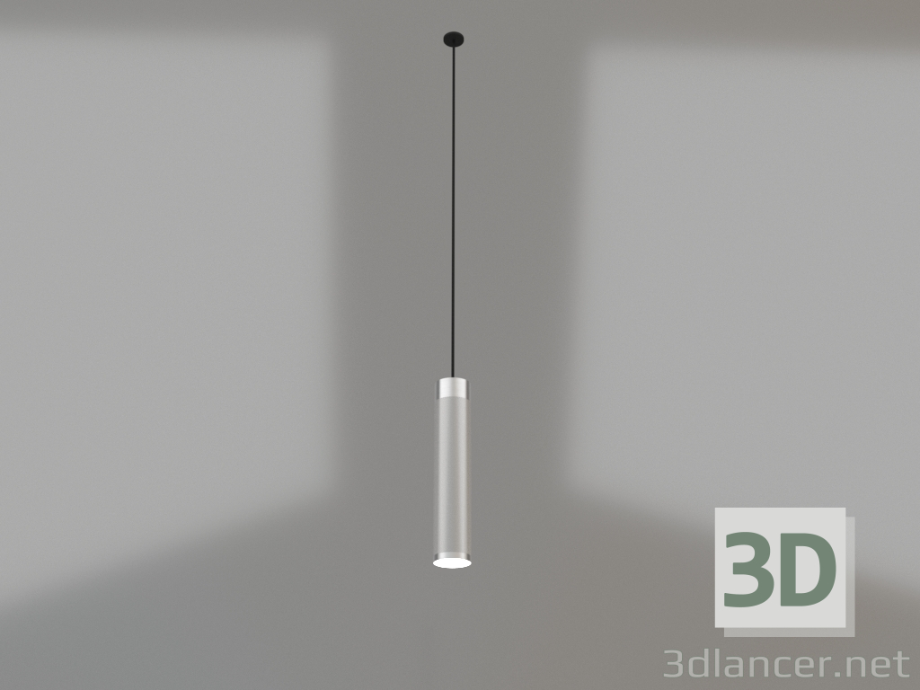 modèle 3D Lampe à suspension Patrone Large (laiton nickelé) - preview