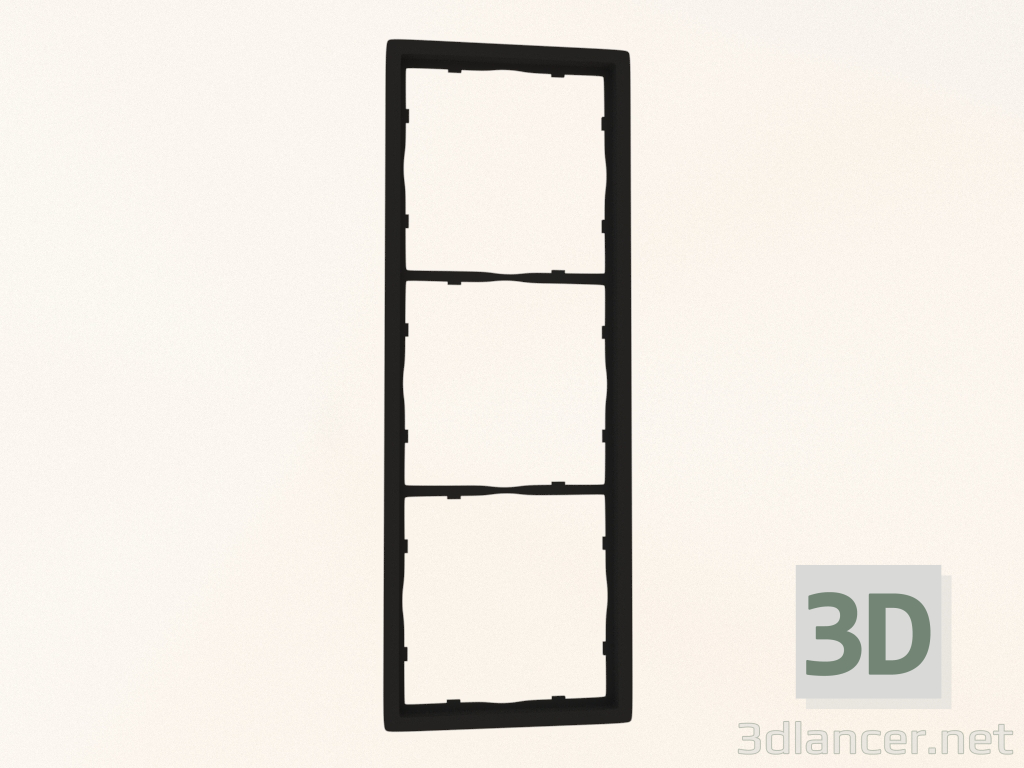 3d model Frame 3 (matte carbon, DA21330) R98 - preview