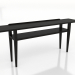 3d model Console MISS LO (black oak) - preview