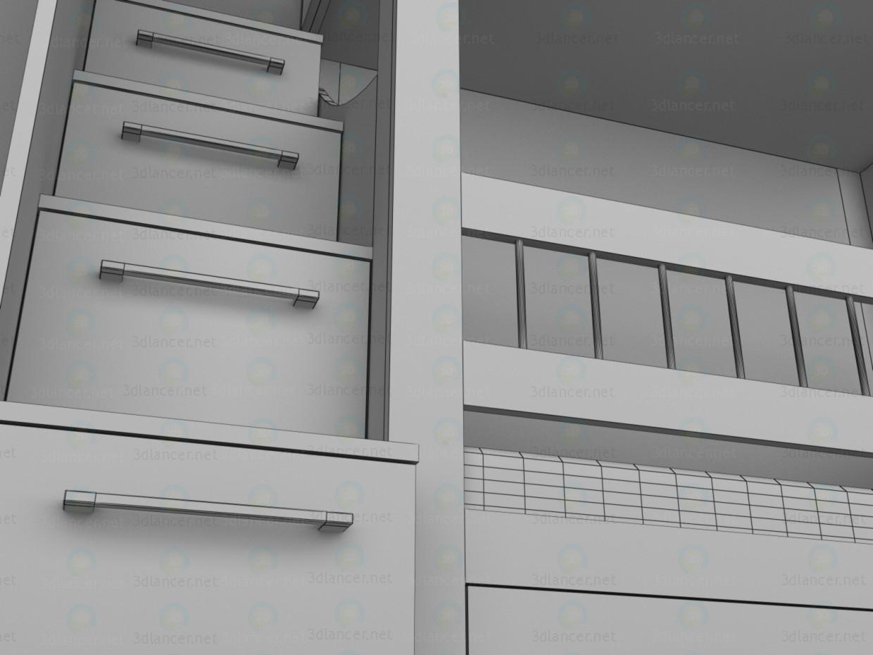 3d дитяча двох'ярусне ліжко модель купити - зображення 3d дитяча двох'ярусне ліжко модель купити - зображення
