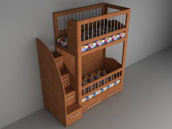 children's bunk bed