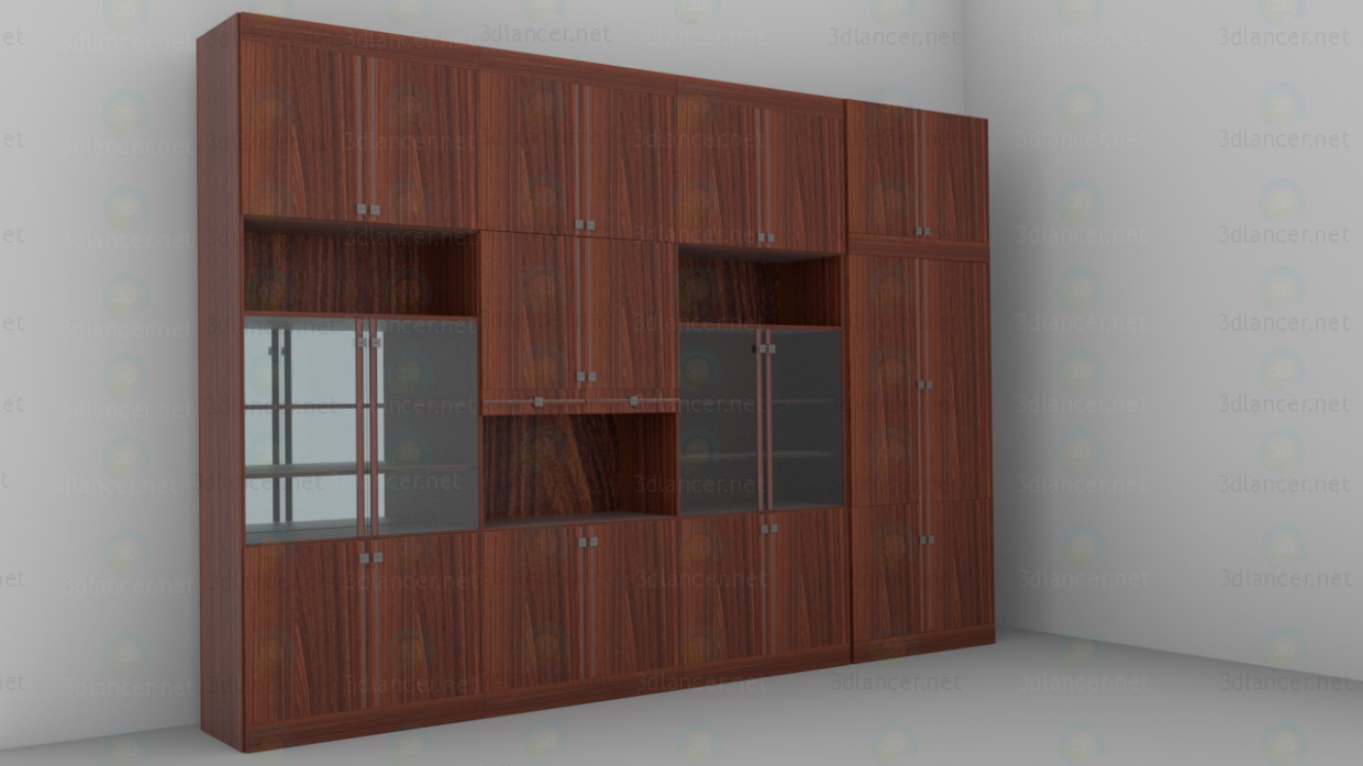 3d model Unidad de pared - vista previa 3d model Unidad de pared - vista previa