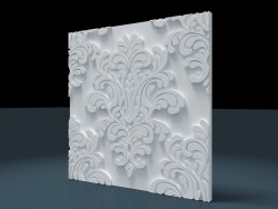 Barocco pannello 3D