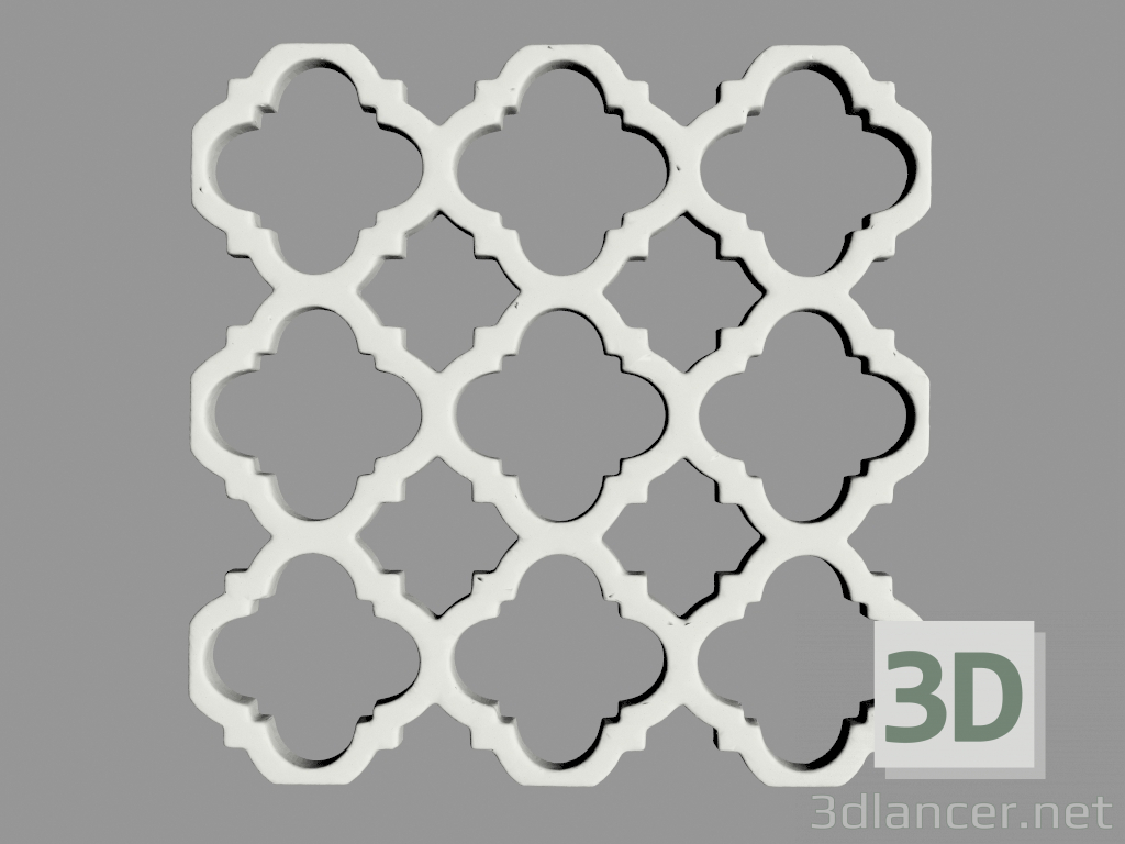 modello 3D Piastrelle 3D (№17) - anteprima