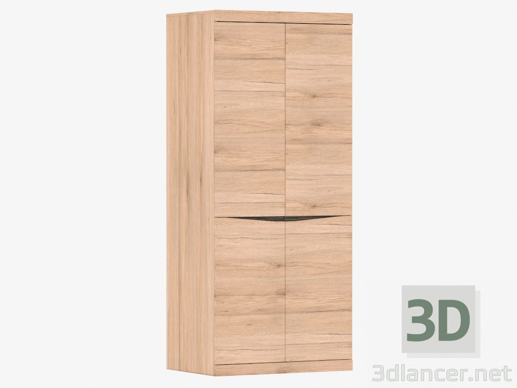 3d model 2D wardrobe (TYPE 20) - preview