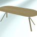 modèle 3D FOURCHE DE TABLE ovale (P128 200X90) - preview
