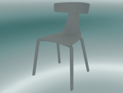 Silla REMO silla de madera (1415-10, gris ceniza)