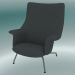 3d model Doze lounge chair (Ocean 80, Dusty Green) - preview