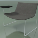 3d model Lounge chair 2033 (on a sled, with a table, V12) - preview