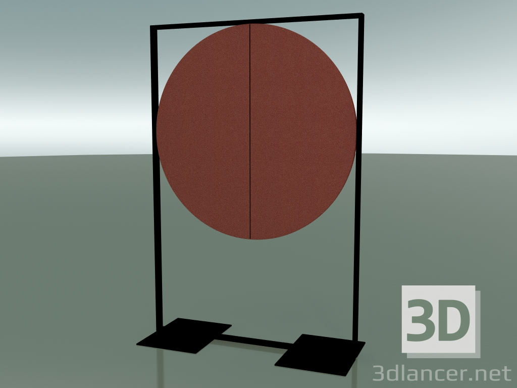 3d model Freestanding Small Round Panel 5104 + 5108 (V39) - preview
