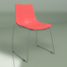 Modelo 3d Cadeira de cafeteria (vermelha) - preview