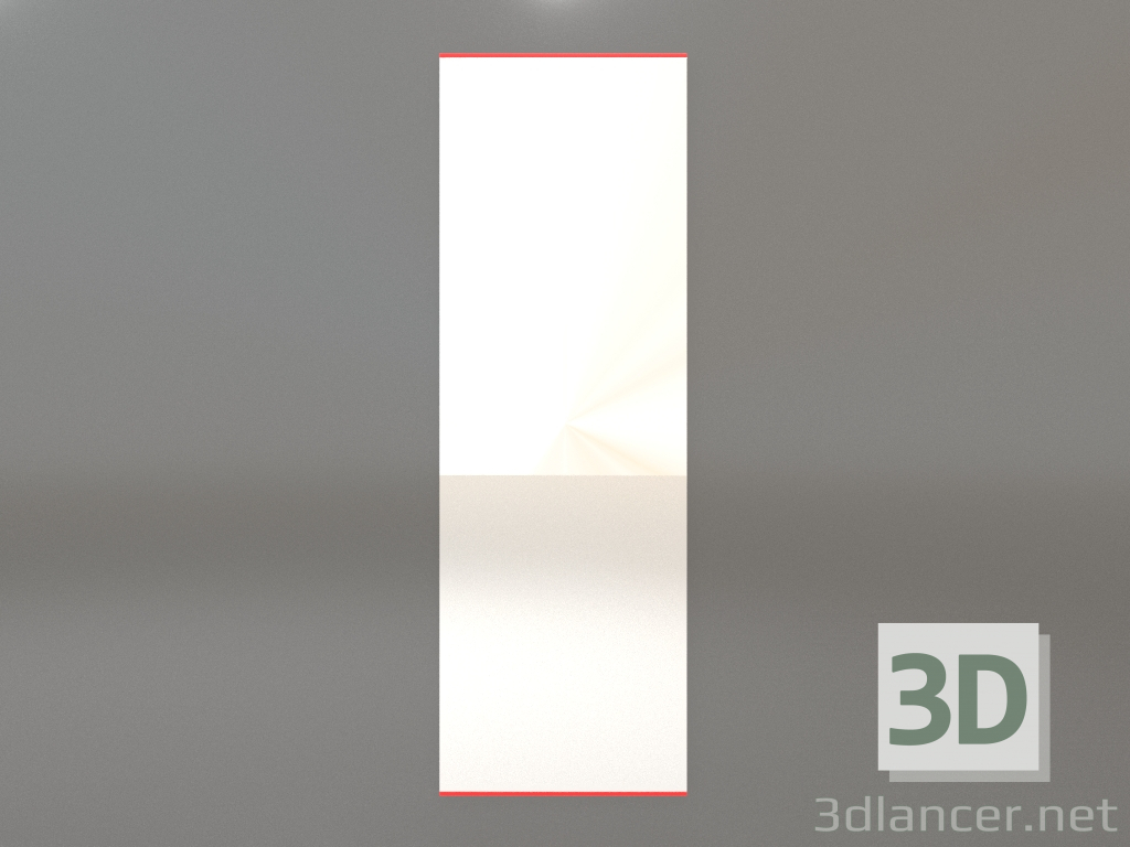3D modeli Ayna ZL 01 (600х1800, parlak turuncu) - önizleme