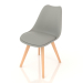 3d model Chair Ulric (grey) - preview